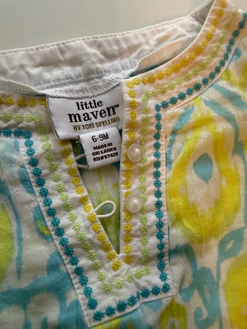 Little Maven Tunic outfit 2 piece 6-9 months girls, baby